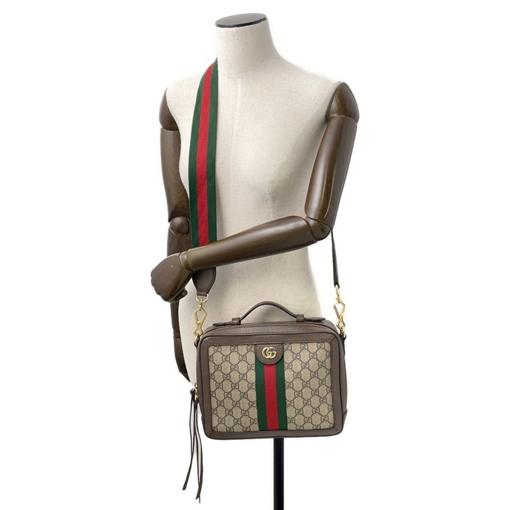 Gucci GG Supreme Ophidia Shoulder Bag 550622 GUCCI 2-way - Picture 4 of 16